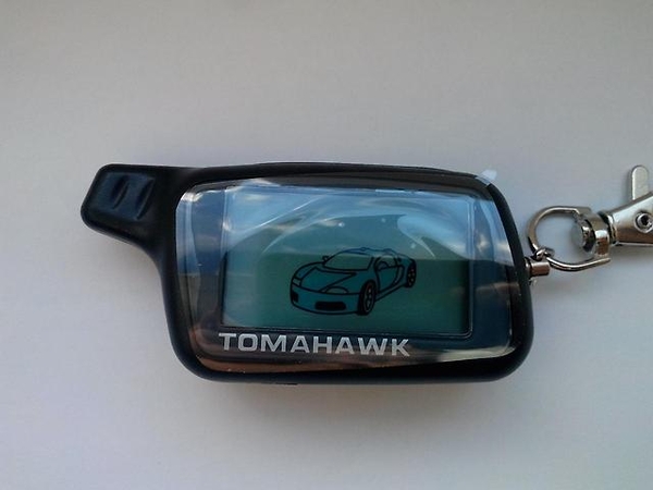 Продам новый пульт (брелок) с ЖК экраном для а/с Tomahawk X5